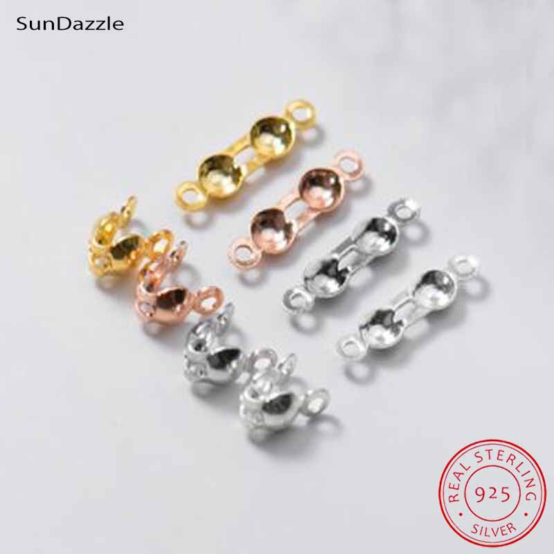 Charm Bracelet Beads - 4 szt. Oryginalne, prawdziwe, czyste, solidne