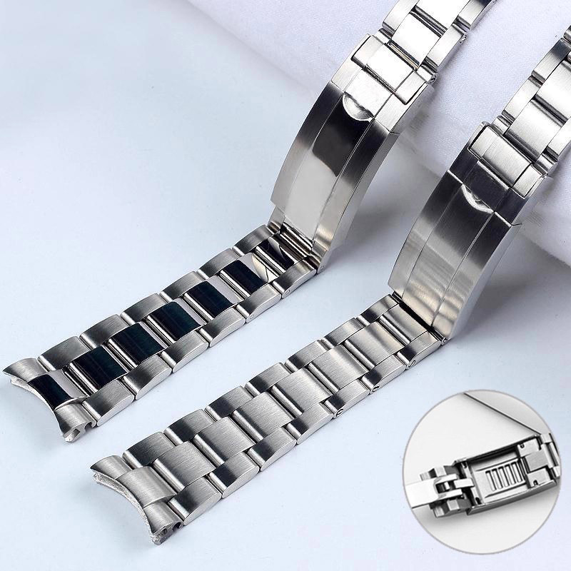 Jewelry Rolex Watches - 20mm Metalowa Bransoleta do Oyster Pasek