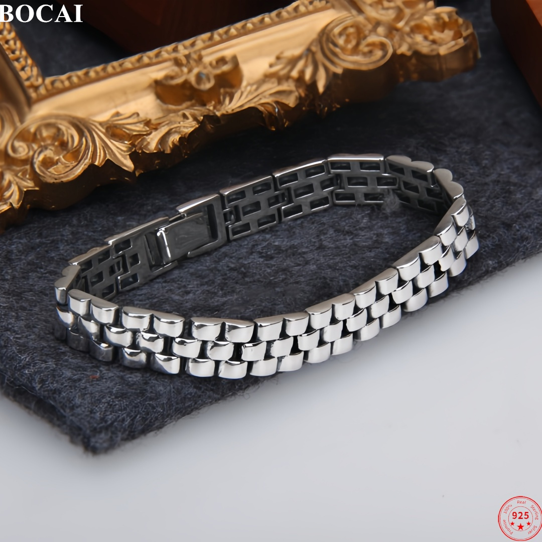 Fine Jewelry Watches Women - BOCAI Nowa Bransoletka z Charmsami z
