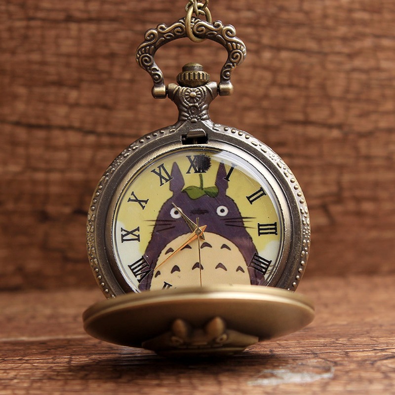 Anime „Mój sąsiad Totoro” – ze – Vintage Pocket Watch recenzja i cena