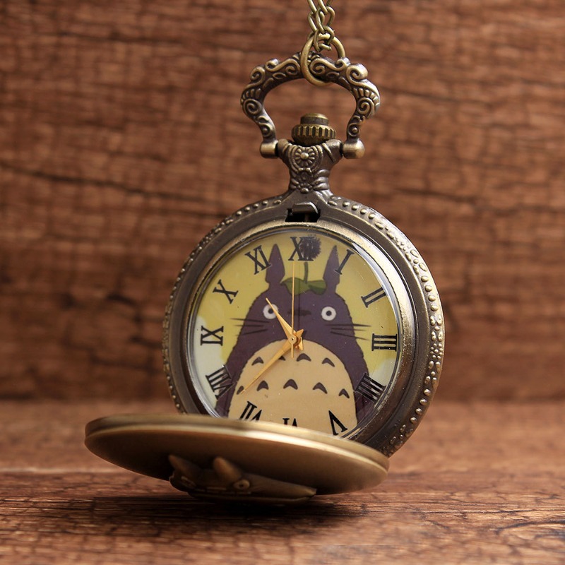 Anime „Mój sąsiad Totoro” – ze – Vintage Pocket Watch recenzja i cena