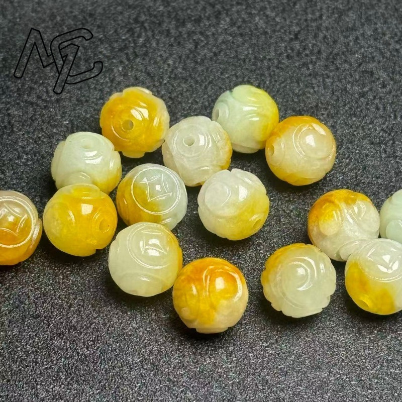 5 szt. naturalnych żółtych szm – Charm Bracelet Beads recenzja i cena