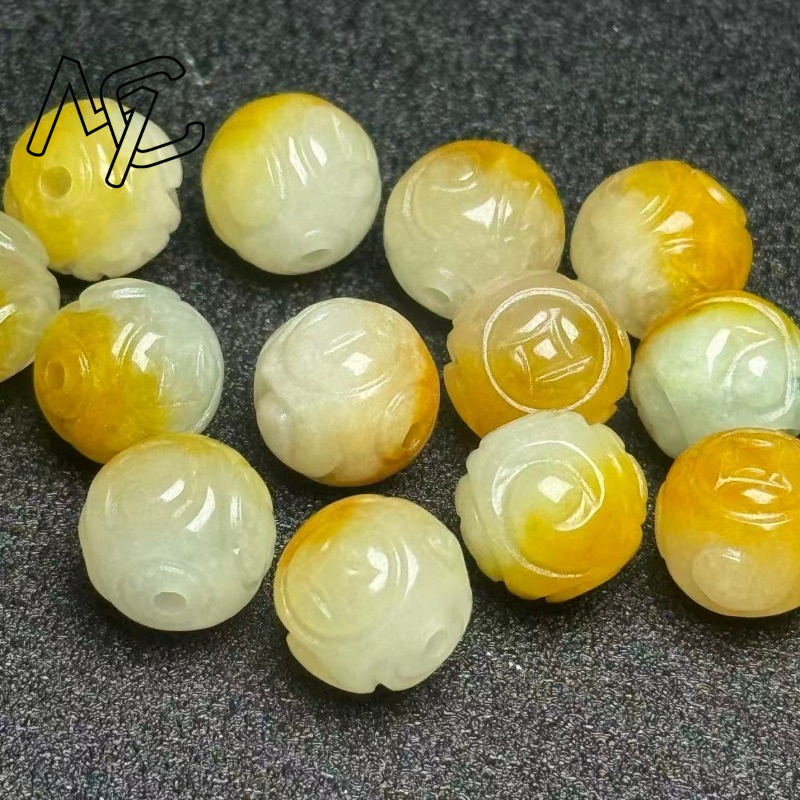 5 szt. naturalnych żółtych szm – Charm Bracelet Beads recenzja i cena