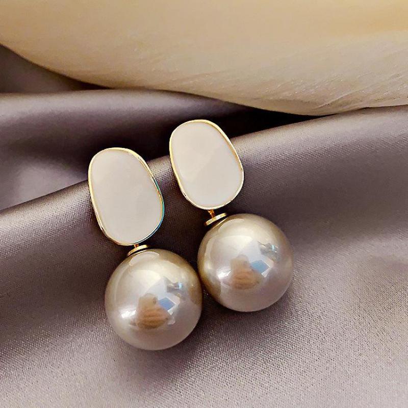Big Brand wysokiej klasy szlac – Pearl Stud Earrings recenzja i cena