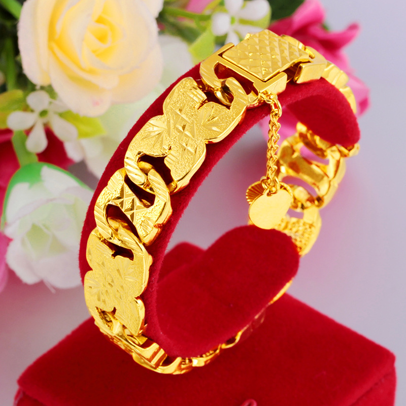 Bransoletka modna, pozłacana 1 – Fine Jewelry Watches Women recenzja i cena