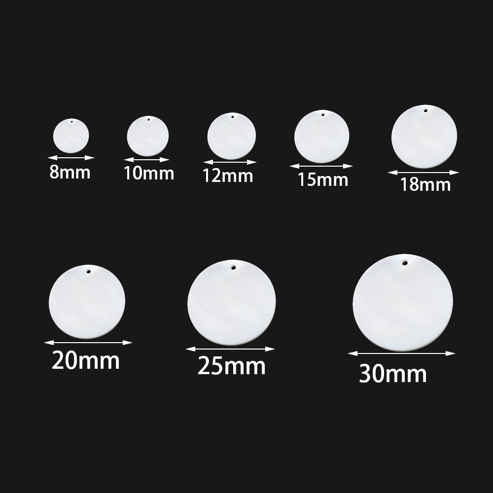 5-30 szt. 8-30mm Naturalne dys – Pearl Stud Earrings recenzja i cena