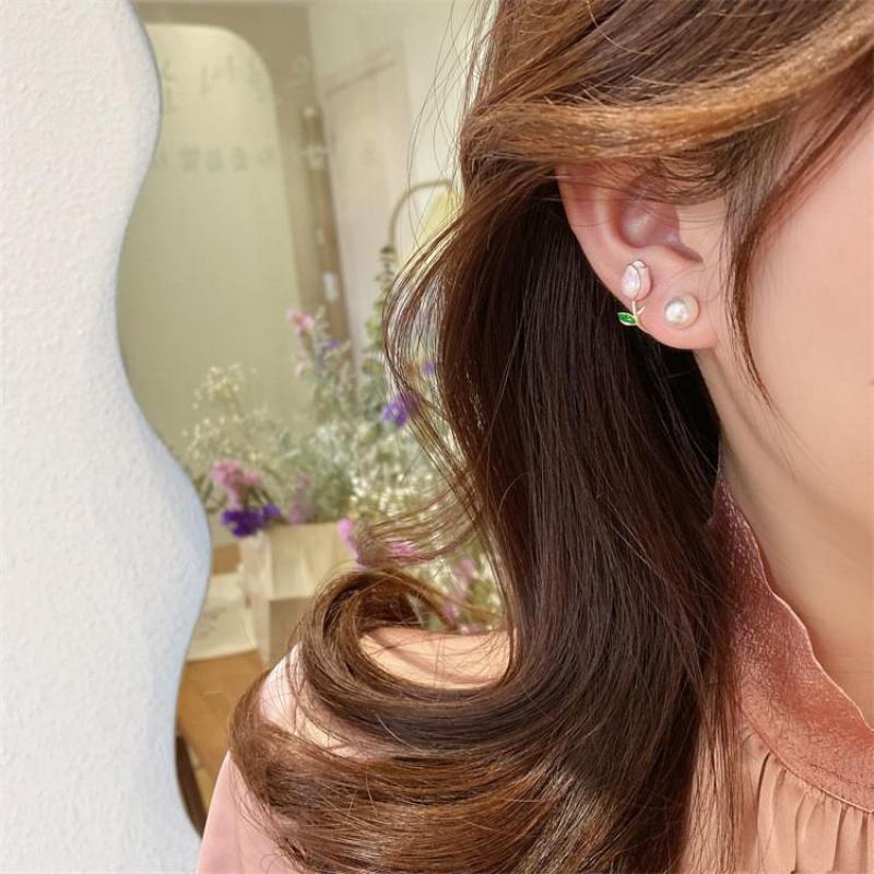 Kolczyki sztyfty z perłami w s – Pearl Stud Earrings recenzja i cena