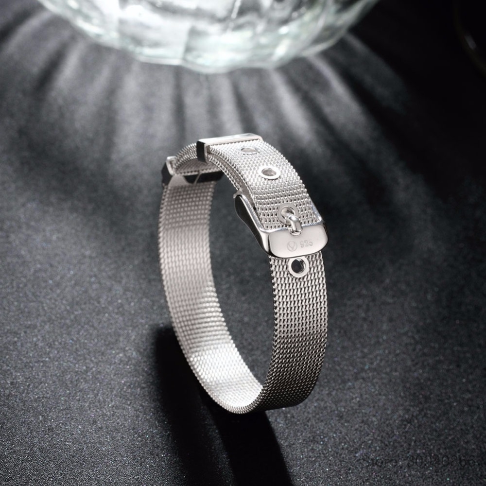 Modny pasek projekt czysta 925 – Fine Jewelry Watches Women recenzja i cena