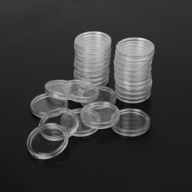 100 przezroczystych okrągłych  – Collectors Coins Jewelry & Watches Of Smithtown recenzja i cena