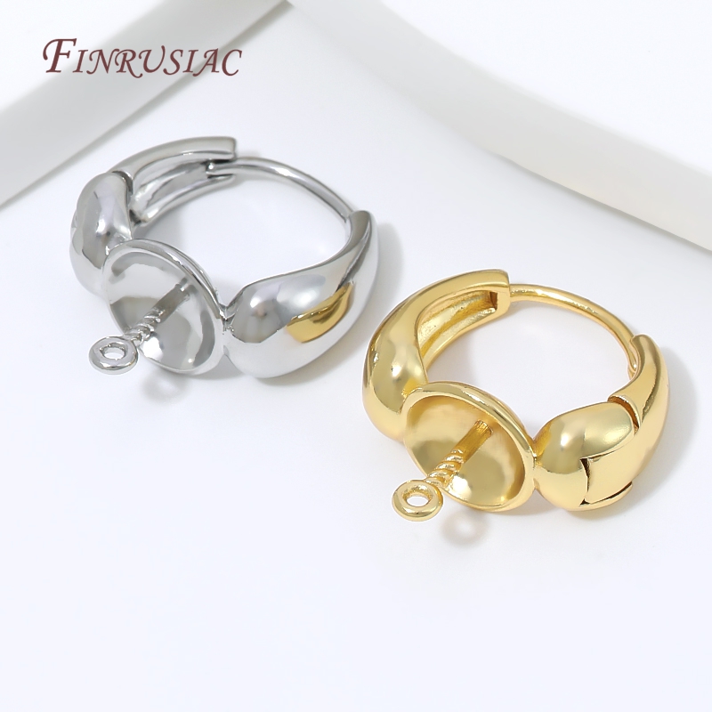 Złote (18K) pozłacane zapięcia – Pearl Stud Earrings recenzja i cena