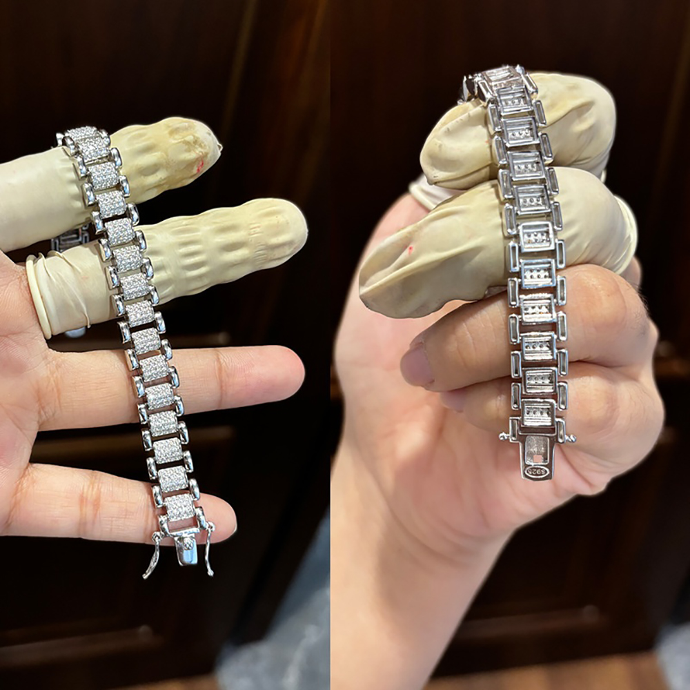 Bransoletka TEMGF z moissanita – Fine Jewelry Watches Women recenzja i cena