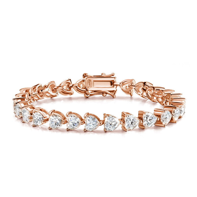 Bransoletka tenisowa z moissan – Fine Jewelry Watches Women recenzja i cena