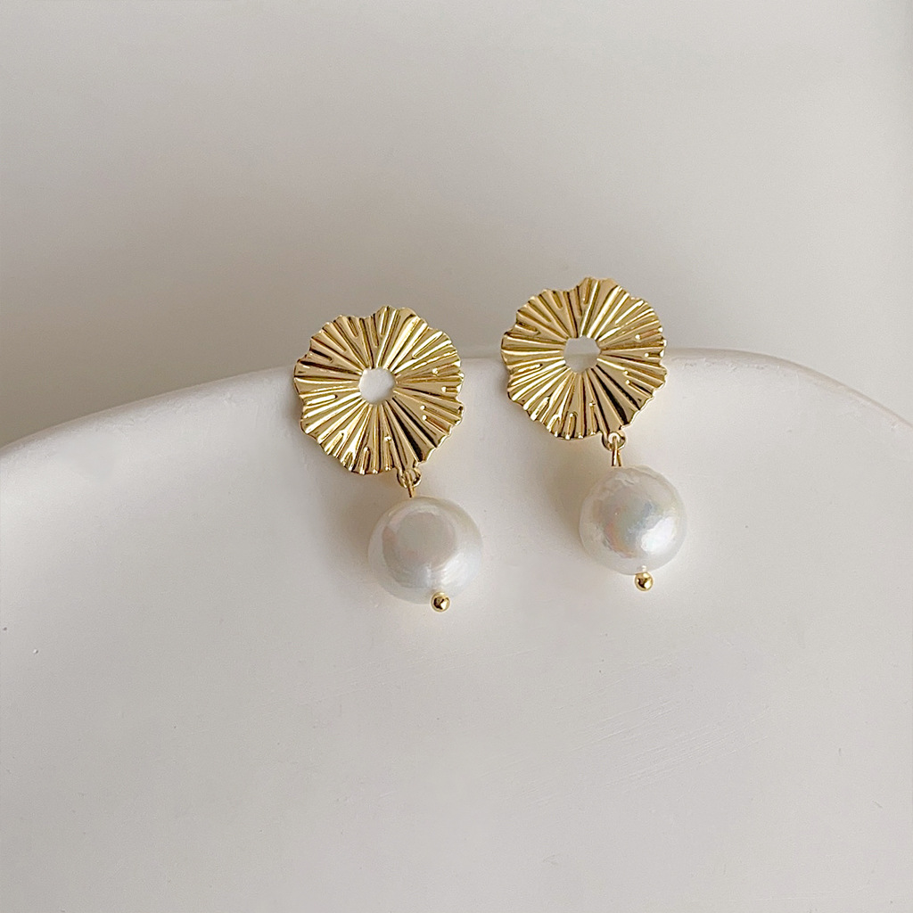 Akcesoria DIY, francuskie retr – Pearl Stud Earrings recenzja i cena