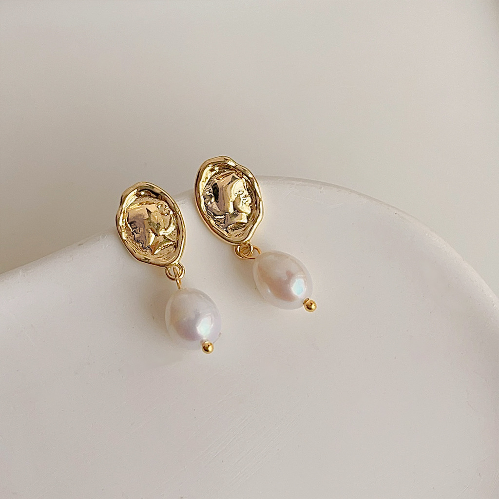 Akcesoria DIY, francuskie retr – Pearl Stud Earrings recenzja i cena
