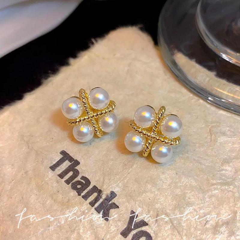 Kolczyki sztyfty z perłami w s – Pearl Stud Earrings recenzja i cena
