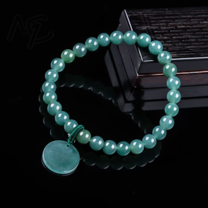 Naturalny Jadeit Niebieski Wod – Charm Bracelet Beads recenzja i cena