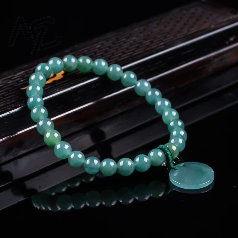 Naturalny Jadeit Niebieski Wod – Charm Bracelet Beads recenzja i cena