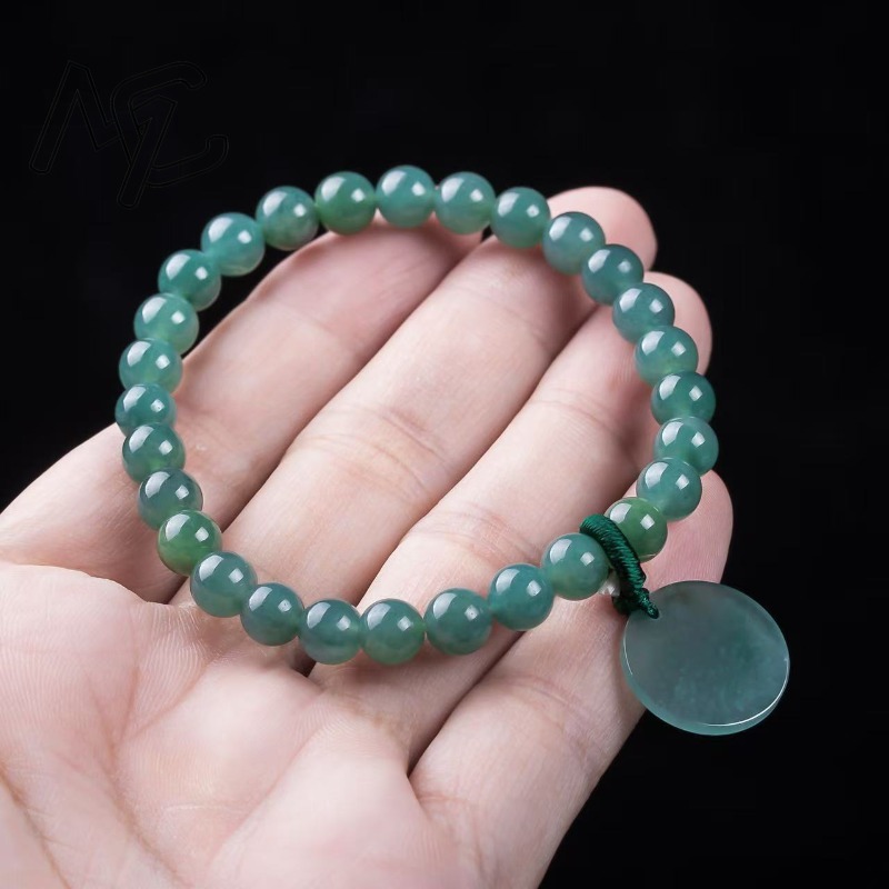 Naturalny Jadeit Niebieski Wod – Charm Bracelet Beads recenzja i cena