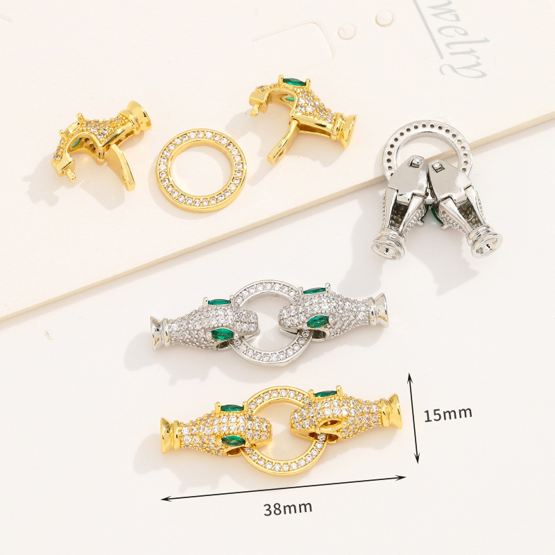 Złote (18K) ozdobne zapięcia s – Charm Bracelet Beads recenzja i cena