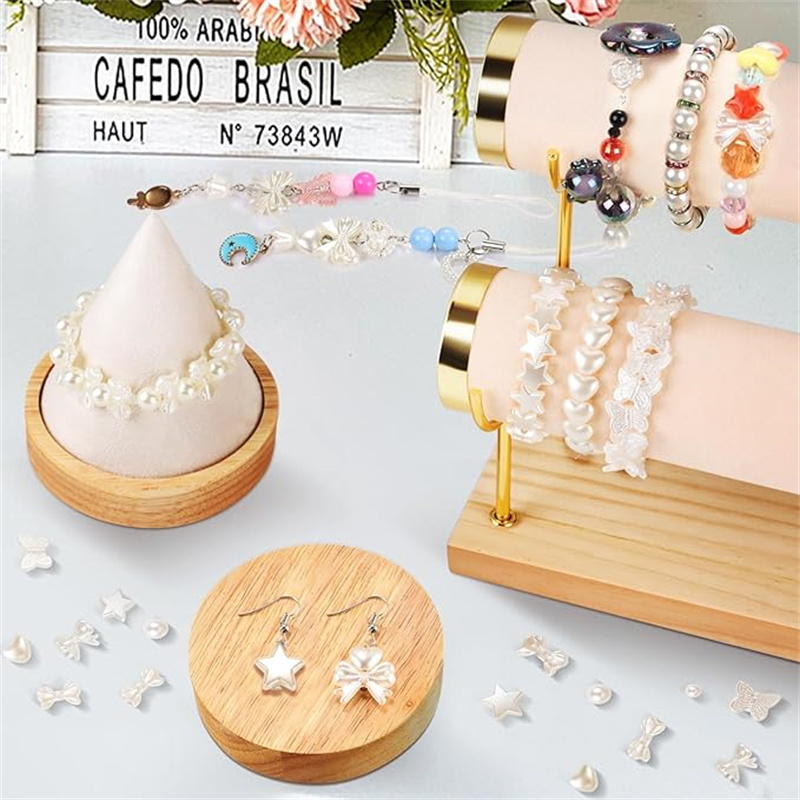 20 sztuk/worek wstążka akrylow – Pearl Stud Earrings recenzja i cena