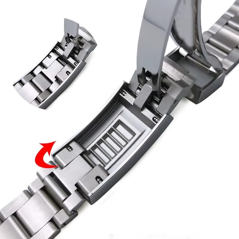 Bransoleta metalowa 20mm 21mm  – Jewelry Rolex Watches recenzja i cena