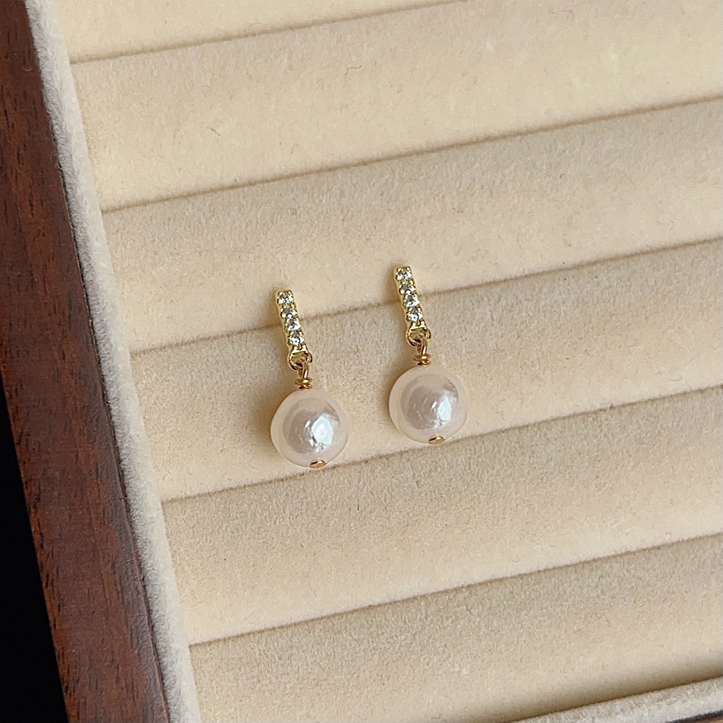Akcesoria DIY Małe, codzienne  – Pearl Stud Earrings recenzja i cena