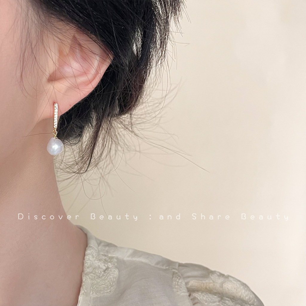 Akcesoria DIY Małe, codzienne  – Pearl Stud Earrings recenzja i cena