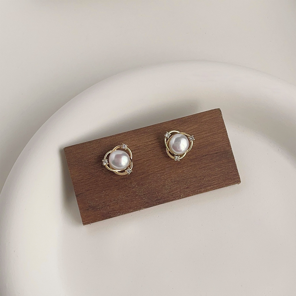 Akcesoria DIY, osobiste małe k – Pearl Stud Earrings recenzja i cena