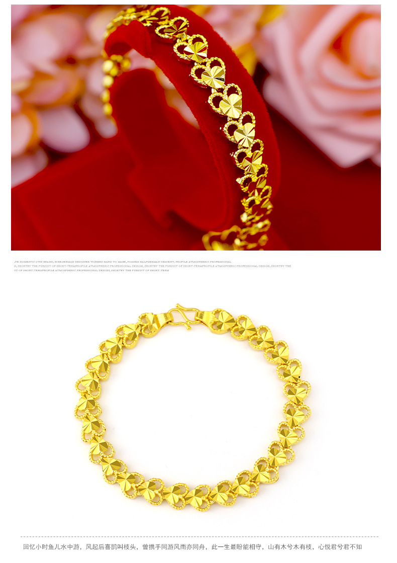 Moda 18K złota bransoletka dla – Fine Jewelry Watches Women recenzja i cena